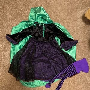 Sanderson Sisters Wini Winifred Costume Witch Hocus Pocus 4T Girls Toddler